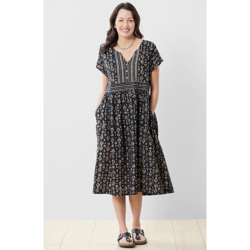 Manali Dress - Black/Natural Manali Dress - Black/Natural