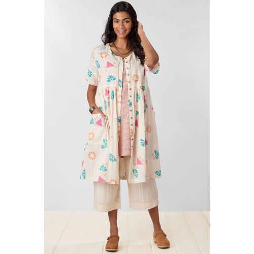 Sushma Dress - Natural/Multi Sushma Dress - Natural/Multi